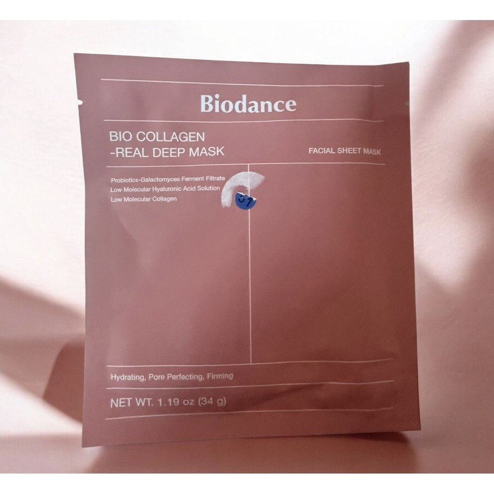 1 Biodance Bio Collagen Real Deep Mask Korean Overnight Hydrogel Mask. New